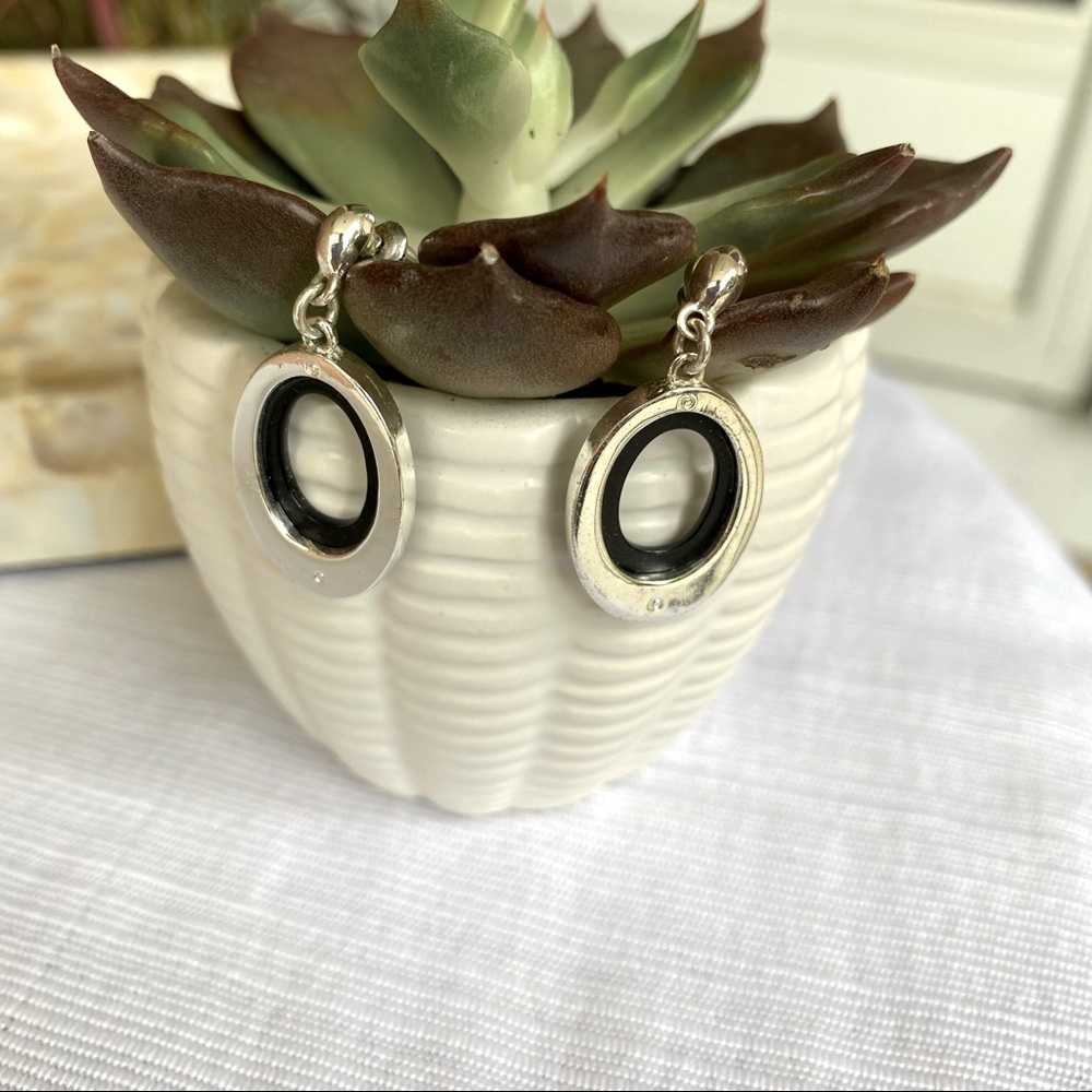 Nine West silver earrings